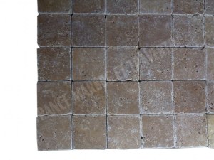 Travertin Noce 10x10 cm