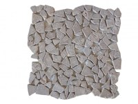 Travertin Noce Mosaïque Modèle Galet