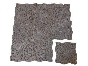 Travertin Noce Mosaïque Modèle Galet