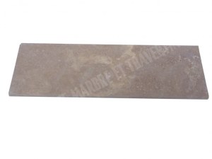 Travertin Noce Marche Escalier 100x30 cm