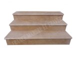 Travertin Noce Marche Escalier 120 cm