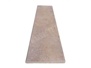 Travertin Noce Marche Escalier 120x30 cm