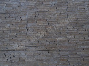 Travertin Noce Mosaïque 1,5 cm Modèle Bâtonnet
