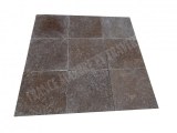 Travertin Noce Marron 40x40x2cm 1er Choix