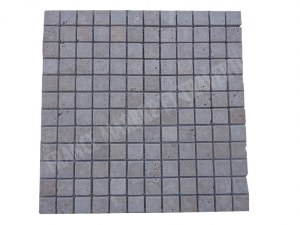 Travertin Noce Mosaïque 2,3x2,3 cm