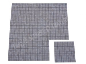 Travertin Noce Mosaïque 2,3x2,3 cm