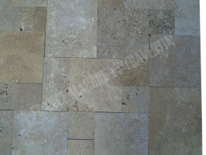 Travertin Noce Mini Opus Romain