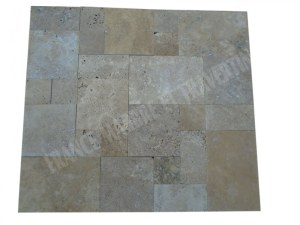 Travertin Noce Mini Opus Romain