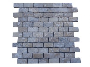 Travertin Philadelphia Mosaïque 2,3x4,8 cm