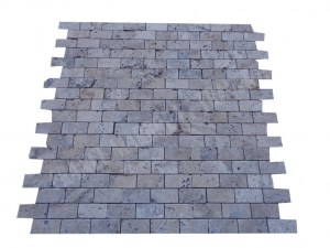 Travertin Philadelphia Mosaïque 4,8x10 cm