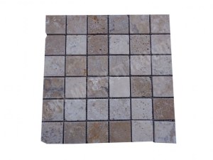 Travertin Philadelphia Mosaïque 4,8x4,8 cm
