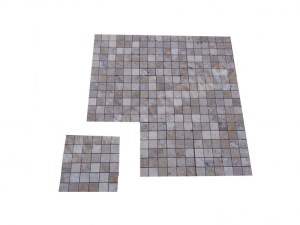 Travertin Philadelphia Mosaïque 4,8x4,8 cm