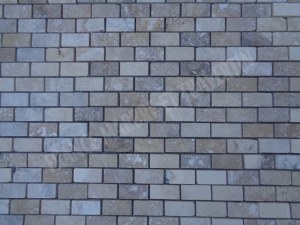 Travertin Philadelphia Mosaïque 2,3x4,8 cm