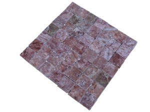 Travertin Rose 10x10 cm