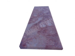 Travertin Rose Marche Escalier 120x30 cm