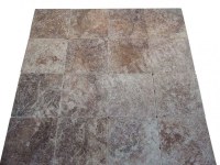 Travertin Rose Rouge 30x30 cm 1er Choix