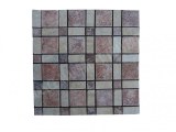 Travertin Rose - Beige Mosaïque Modèle Carré