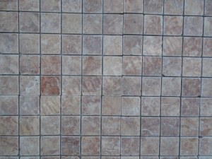 Travertin Rose Mosaique 4,8x4,8 cm