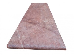 Travertin Rose Marche D'escalier 100x32 cm