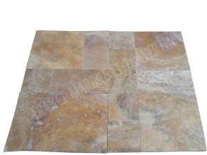 Travertin Jaune Scabas Opus Romain