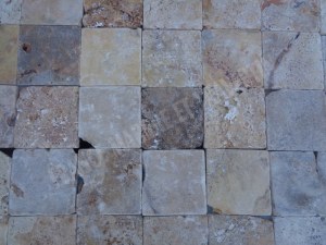 Travertin Scabos 10x10 cm