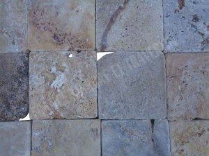 Travertin Scabos 10x10 cm