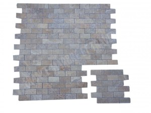 Travertin Scabos Mosaique 4,8x10 cm