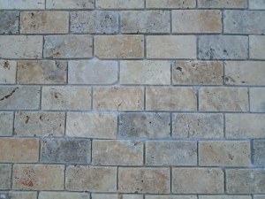 Travertin Scabos Mosaique 4,8x10 cm