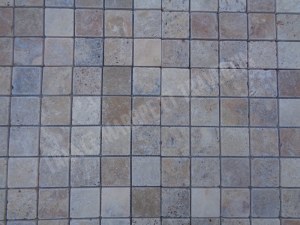 Travertin Scabos Mosaique 4,8x4,8 cm