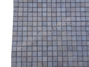 Travertin Scabos Mosaïque 2,3x2,3 cm