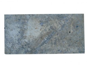 Travertin Silver Margelle de Piscine Bord Droit 30x60 cm