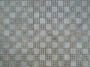 Travertin Silver - Beige Mosaïque Modèle Monaco