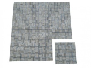 Travertin Silver - Beige Mosaïque Modèle Lyon