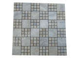 Travertin Silver - Beige Mosaïque Modèle Monaco