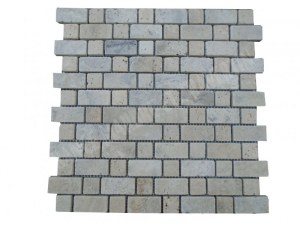 Travertin Silver - Beige Mosaïque Modèle Bordeaux 2
