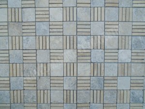 Travertin Silver - Beige Mosaïque Modèle Paris