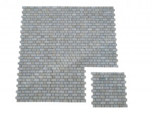 Travertin Silver - Beige Mosaïque Modèle Bordeaux 2