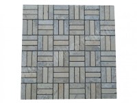 Travertin Silver - Beige Mosaïque Modèle Lyon