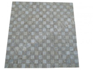 Travertin Silver - Beige Mosaïque Modèle Monaco