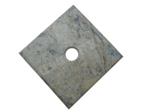 Travertin Silver Chapeau Pilier 20,3x20,3 cm