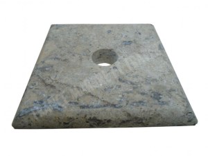 Travertin Silver Chapeau Pilier 20,3x20,3 cm