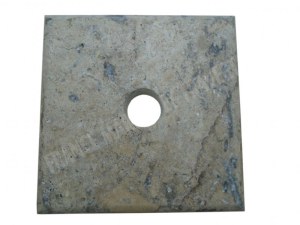 Travertin Silver Chapeau Pilier 20,3x20,3 cm
