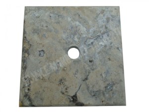 Travertin Silver Chapeau Pilier 30,5x30,5 cm