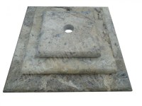 Travertin Silver Chapeau Pilier 3 Format