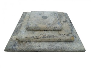 Travertin Silver Chapeau Pilier 3 Format