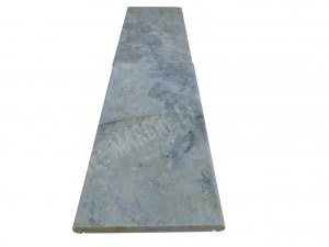 Travertin Silver Couvertine Goutte d'eau 30,5x61 cm