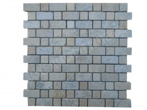 Travertin Silver - Jaune Mosaïque Modèle Bordeaux 2