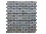 Travertin Silver - Jaune Mosaïque Modèle Bordeaux 1