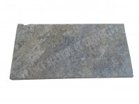 Travertin Silver Margelle de Piscine Bord Ogee 30,5x61 cm