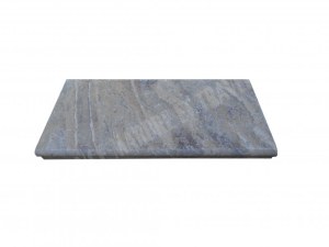 Travertin Silver Margelle de Piscine Bord Ogee 30,5x61 cm